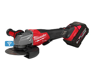 Аккумуляторная углошлифовальная машина (УШМ, Болгарка) Milwaukee M18 FHSAGO125 VXPDB2-802X FUEL ONE-KEY 125мм (Арт. 4933493420)
